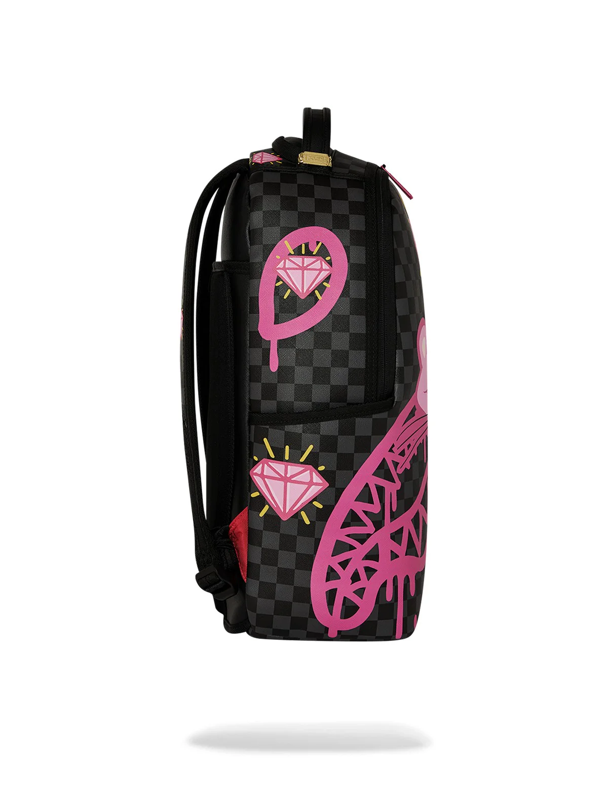 SPRAYGROUND Zaino Unisex adulto PINK PANTHER  DRIPPY DIAMONDS DLXSV BACKPACK 910B8790NSZ Nero - Image 3