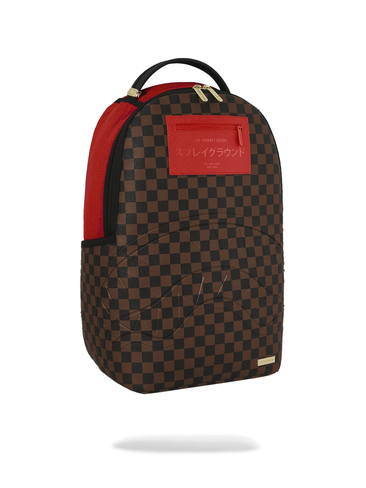 SPRAYGROUND Zaino Unisex adulto RED REDEMPTION DLXSV BACKPACK 910B8571NSZ Marrone - Image 2