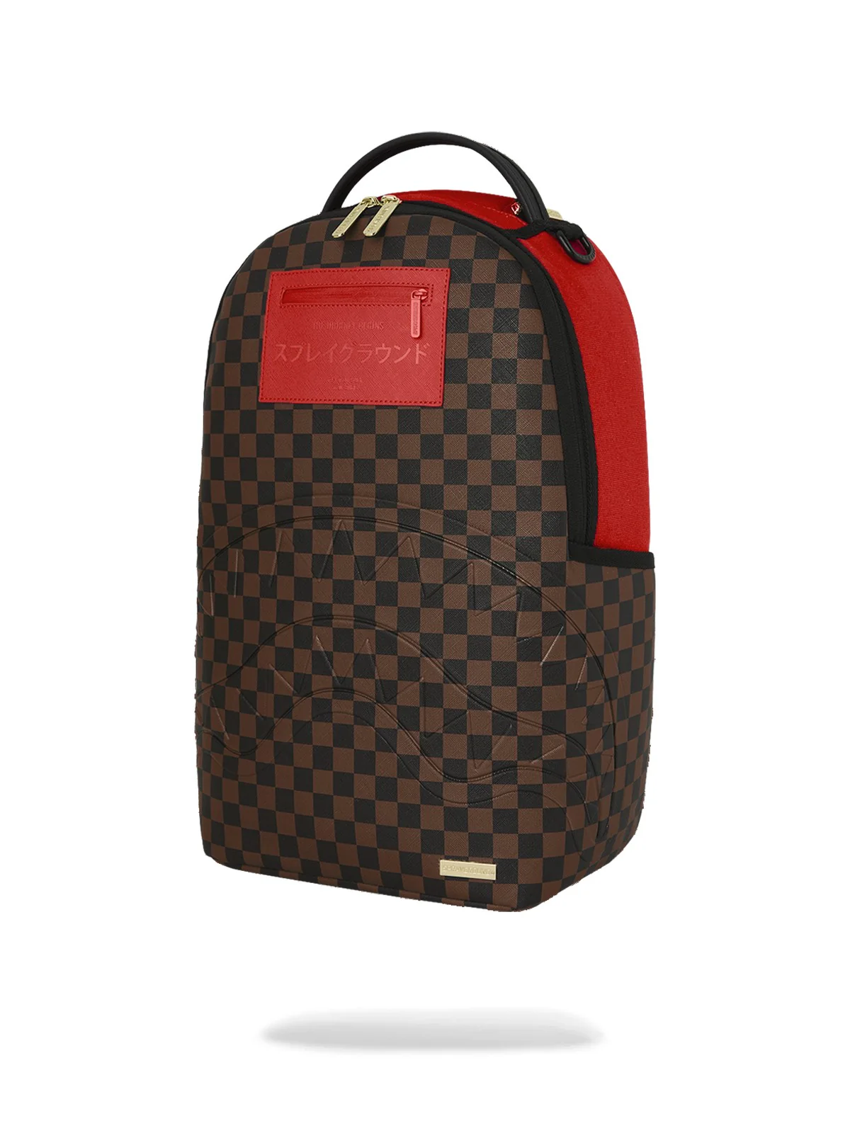SPRAYGROUND Zaino Unisex adulto RED REDEMPTION DLXSV BACKPACK 910B8571NSZ Marrone - Image 5
