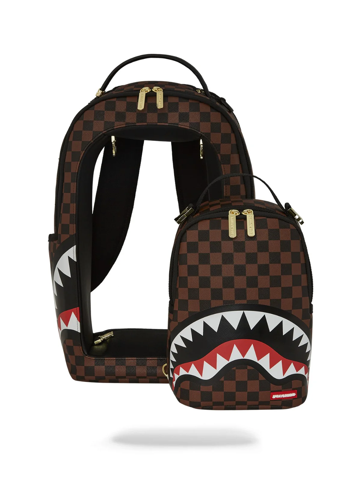 SPRAYGROUND Zaino Unisex adulto SHARKS IN A HOLE IN PARIS DLXSV BACKPACK 910B7223NSZ Nero - Image 6