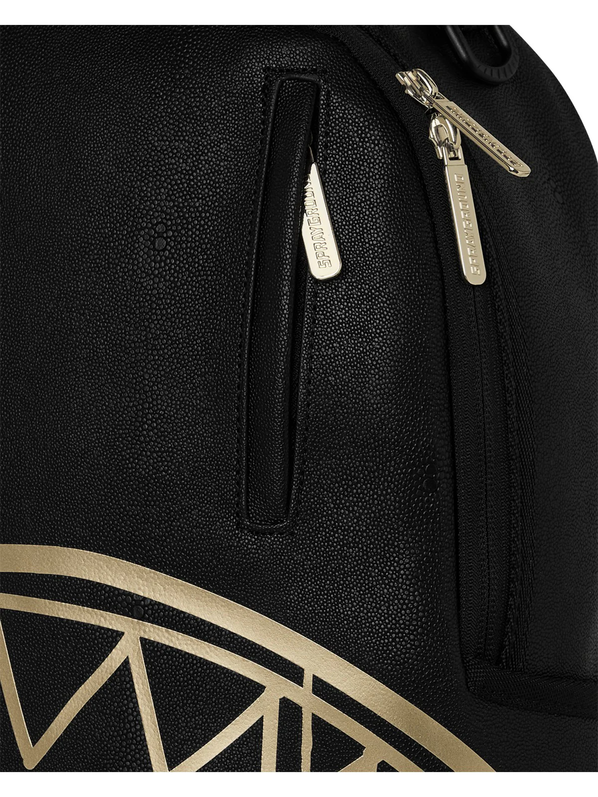 SPRAYGROUND Zaino Unisex adulto THAT GOLD DRIP DLXSV BACKPACK 910B8822NSZ Nero - Image 6