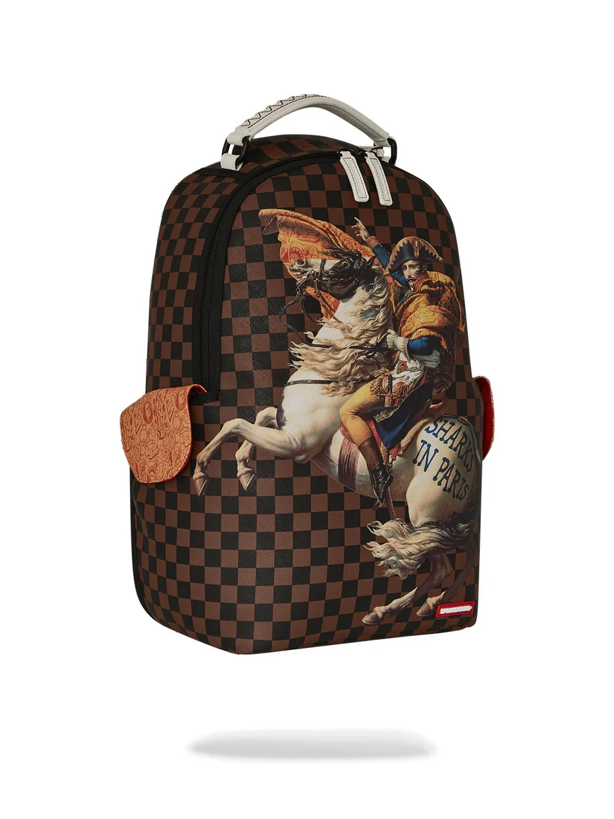 SPRAYGROUND Zaino Uomo 1 OFF BAGS BACKPACK NAPOLEON 910B7362NSZ Marrone - Image 2