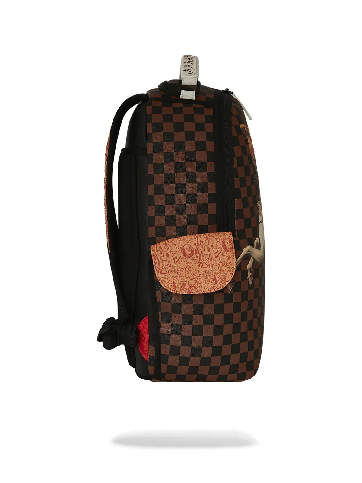 SPRAYGROUND Zaino Uomo 1 OFF BAGS BACKPACK NAPOLEON 910B7362NSZ Marrone - Image 3