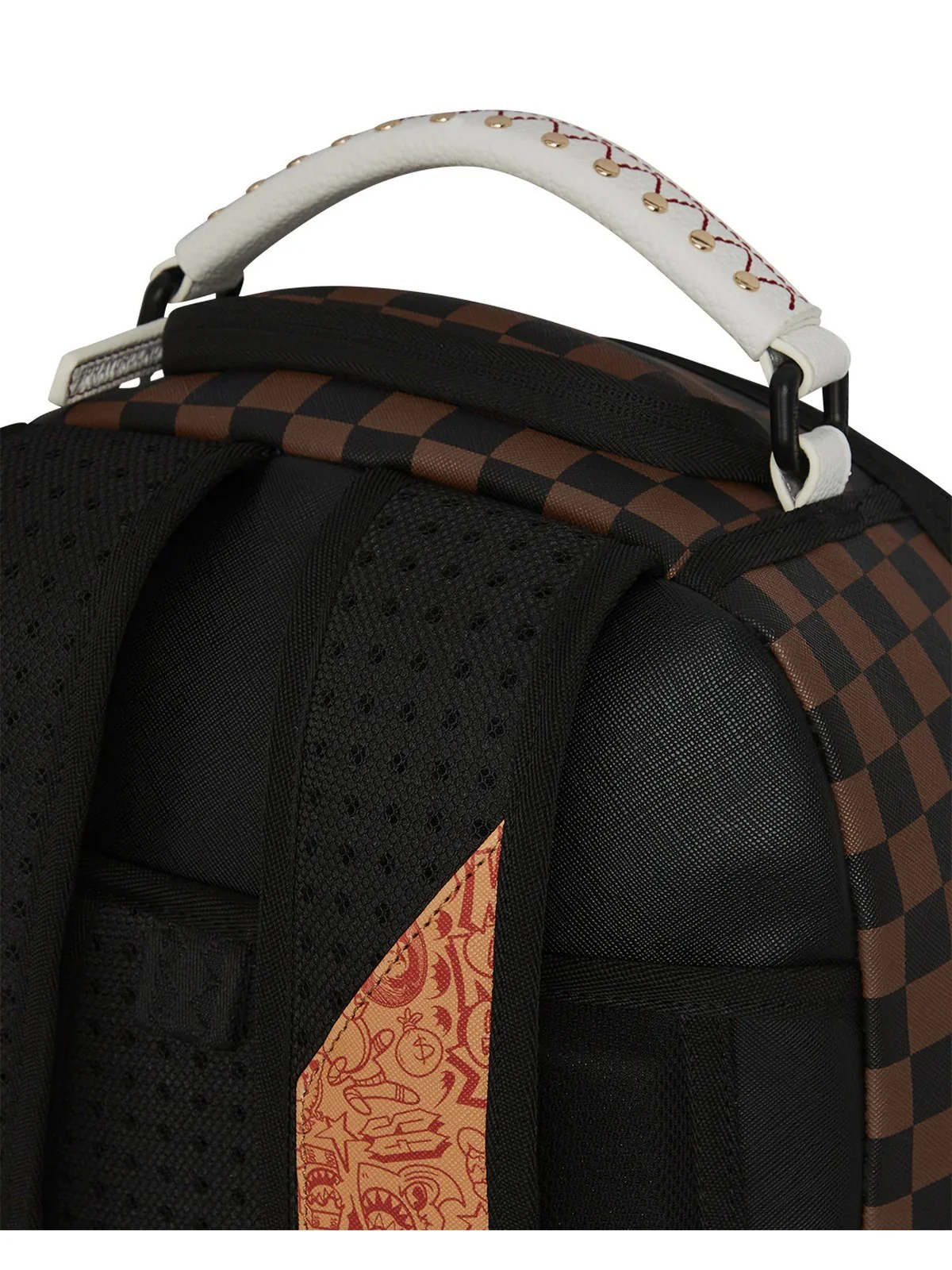 SPRAYGROUND Zaino Uomo 1 OFF BAGS BACKPACK NAPOLEON 910B7362NSZ Marrone - Image 6