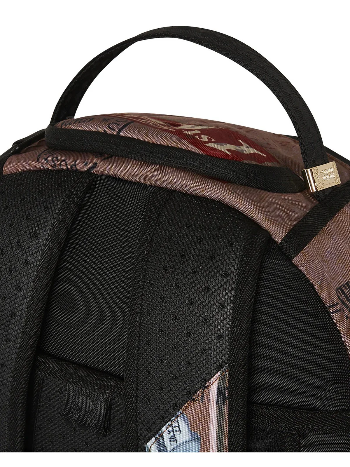 SPRAYGROUND Zaino Uomo 1 OFF BAGS BACKPACK STACKS 910B6995NSZ Marrone - Image 4
