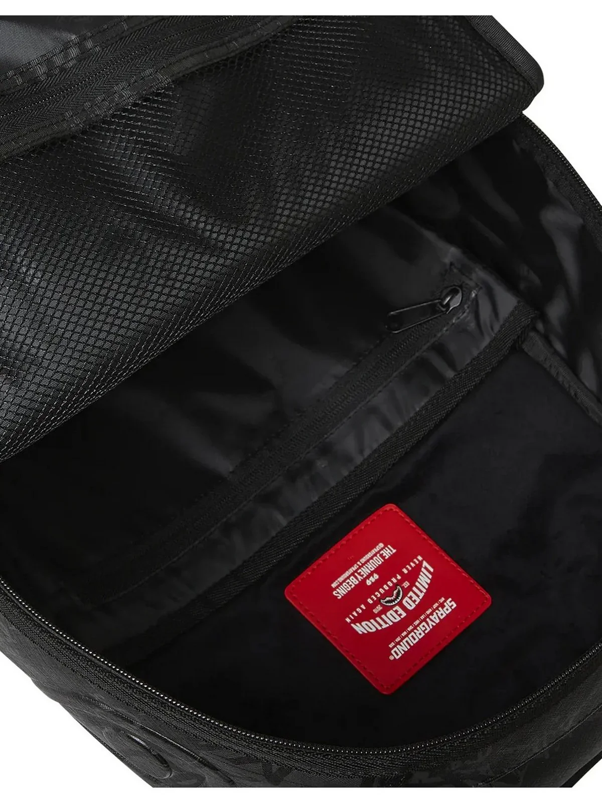 SPRAYGROUND Zaino Uomo 3AM CHECK BACKPACK 910B5775NSZ Nero - Image 2