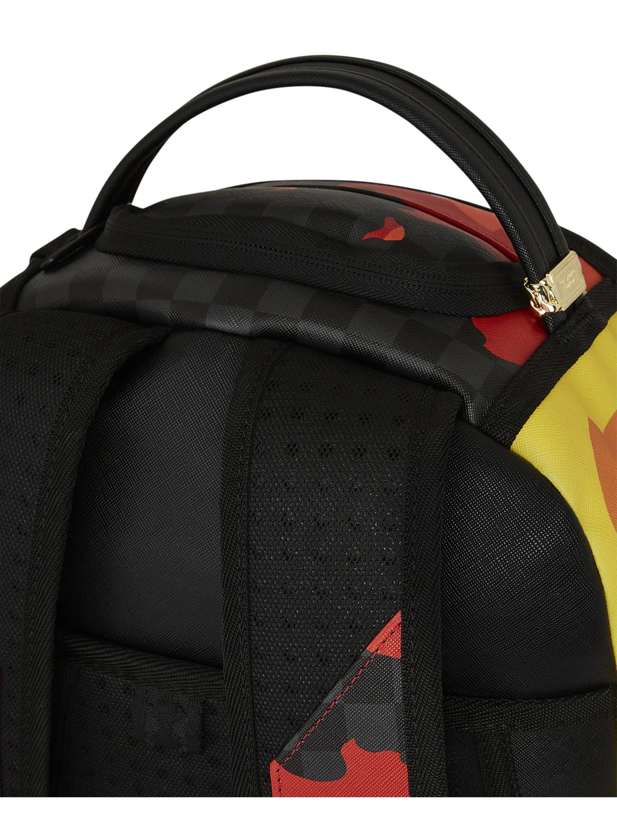SPRAYGROUND Zaino Uomo BENDER FIRE DRAMA DLXV BACKPACK 910B7795NSZ Nero - Image 7