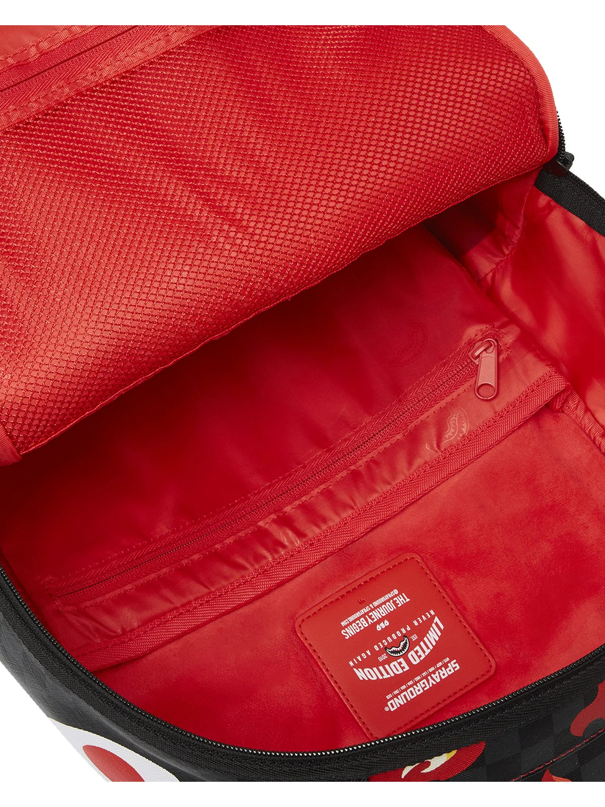 SPRAYGROUND Zaino Uomo BENDER FIRE DRAMA DLXV BACKPACK 910B7795NSZ Nero - Image 8