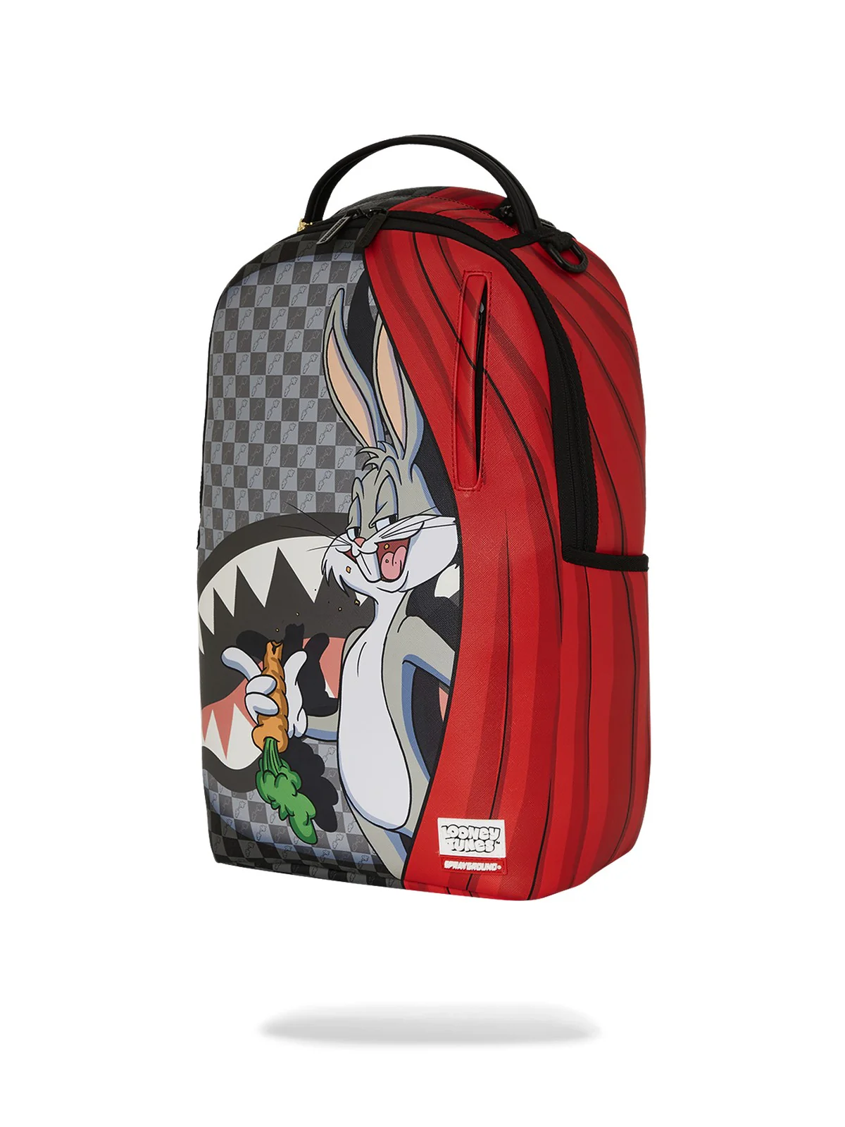 SPRAYGROUND Zaino Uomo BUGS CURTAIN REVEAL DLXSV BACKPACK 910B7343NSZ GRIGIO - Image 5