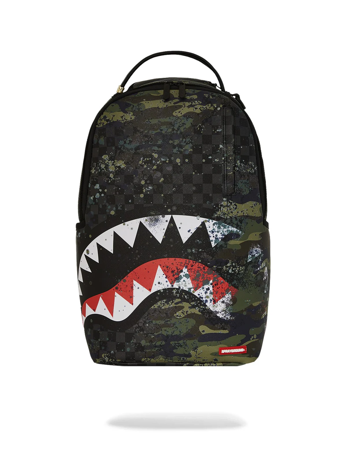 SPRAYGROUND Zaino Uomo CAMO SPLASH DLXSV BACKPACK 910B7624NSZ VERDE