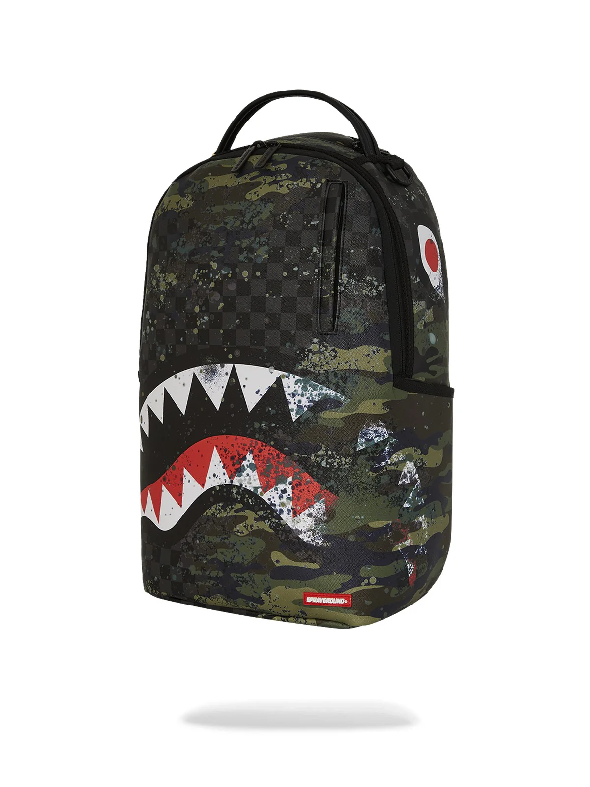 SPRAYGROUND Zaino Uomo CAMO SPLASH DLXSV BACKPACK 910B7624NSZ VERDE - Image 5
