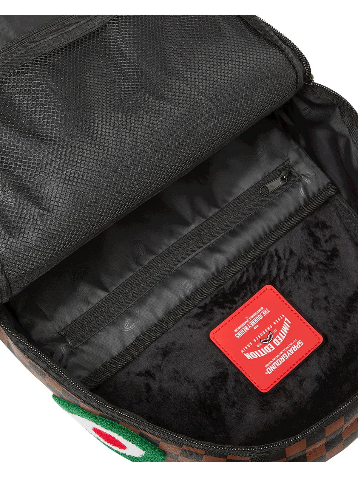 SPRAYGROUND Zaino Uomo CHENILLE SIP BACKPACK 910B5961NSZ Marrone - Image 2