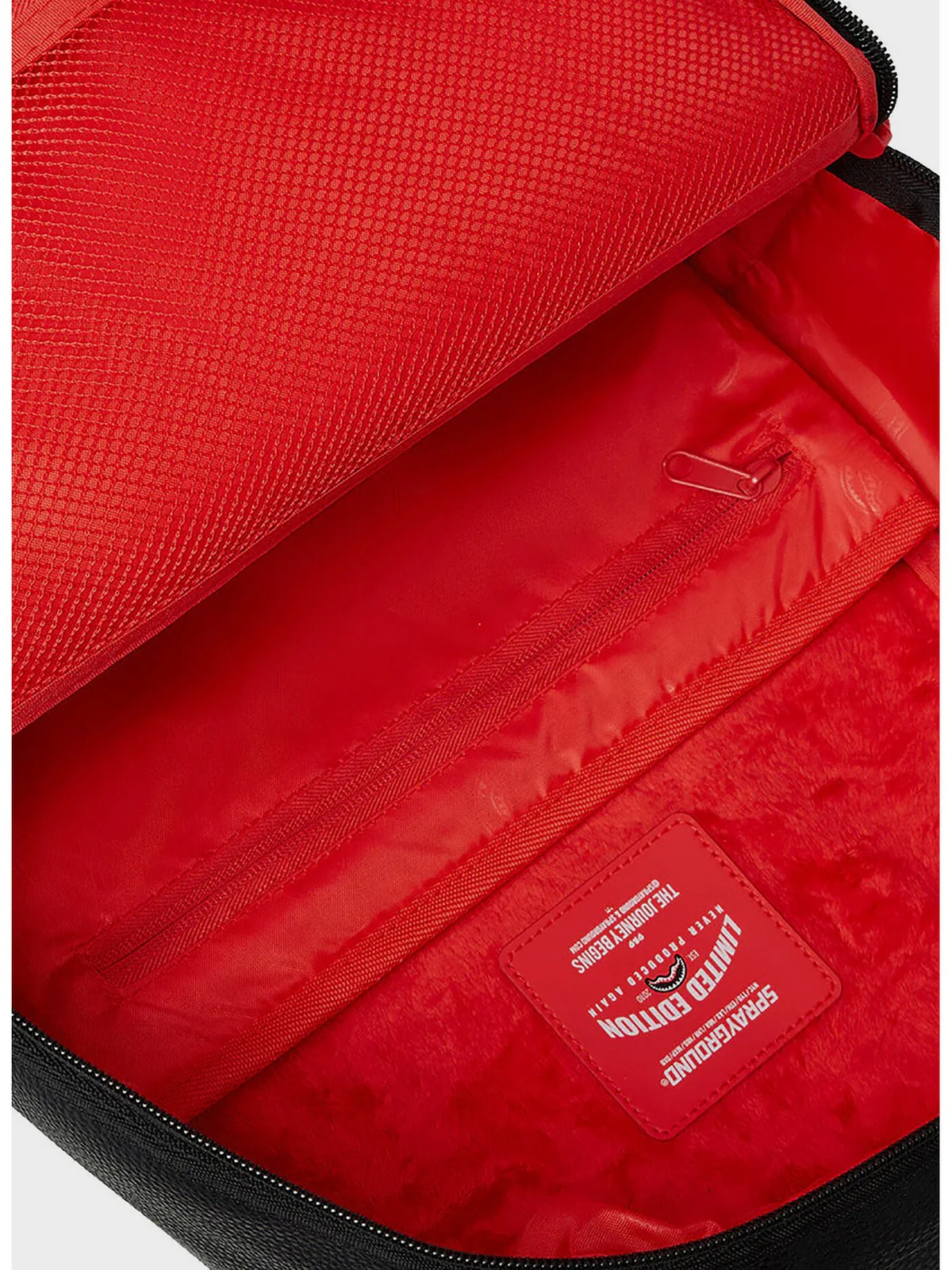 SPRAYGROUND Zaino Uomo CORE BACKPACK WITH LONG PULLEY 910B6393NSZ Nero - Image 4