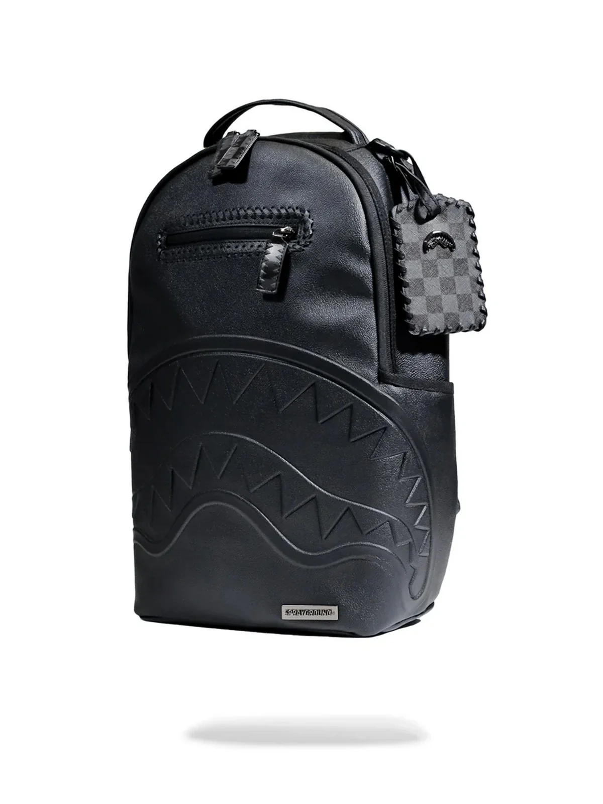 SPRAYGROUND Zaino Uomo CORE EMBOSSED 8 BLACK CHECK 910B6391NSZ Nero - Image 2