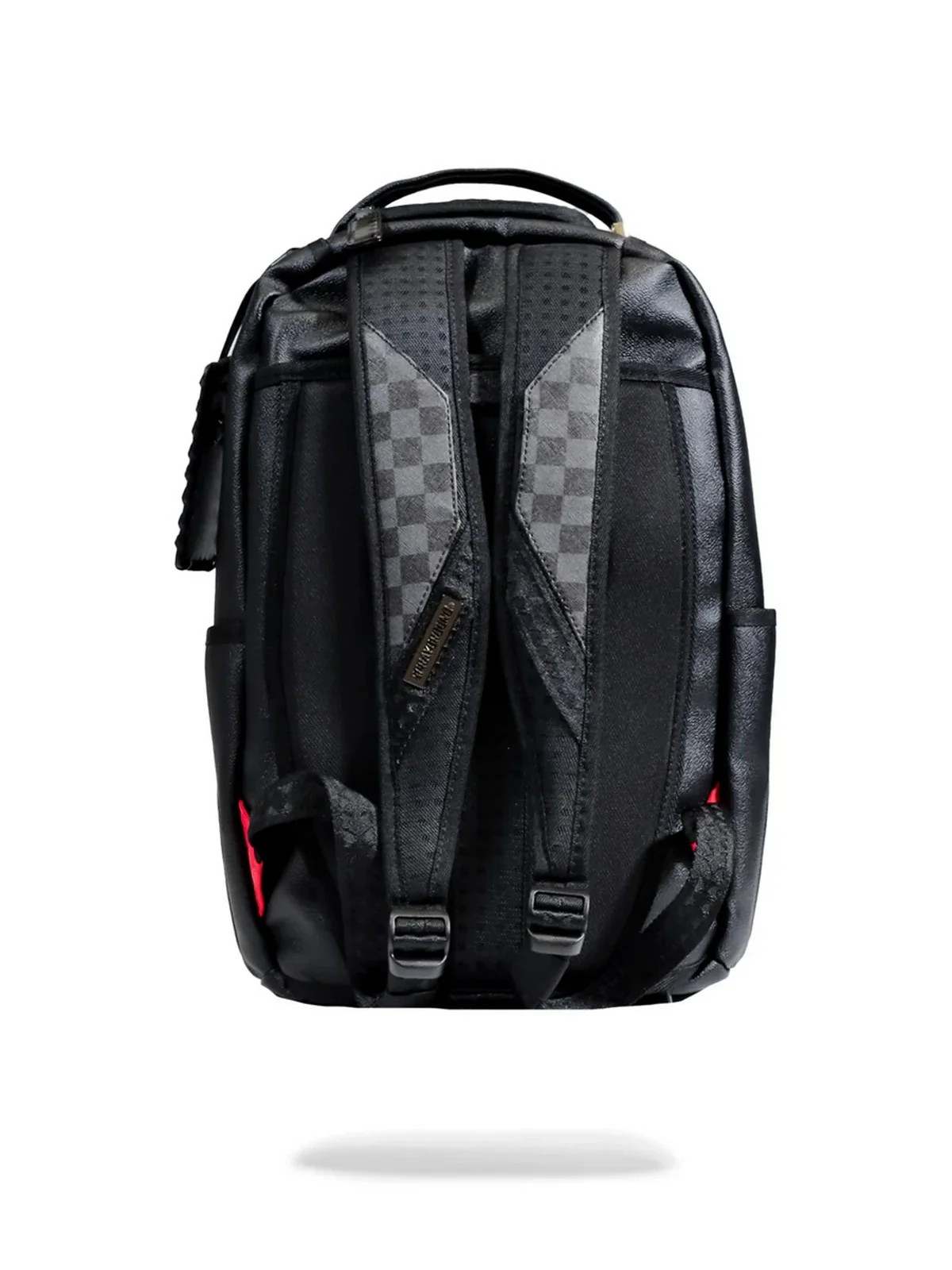 SPRAYGROUND Zaino Uomo CORE EMBOSSED 8 BLACK CHECK 910B6391NSZ Nero - Image 4