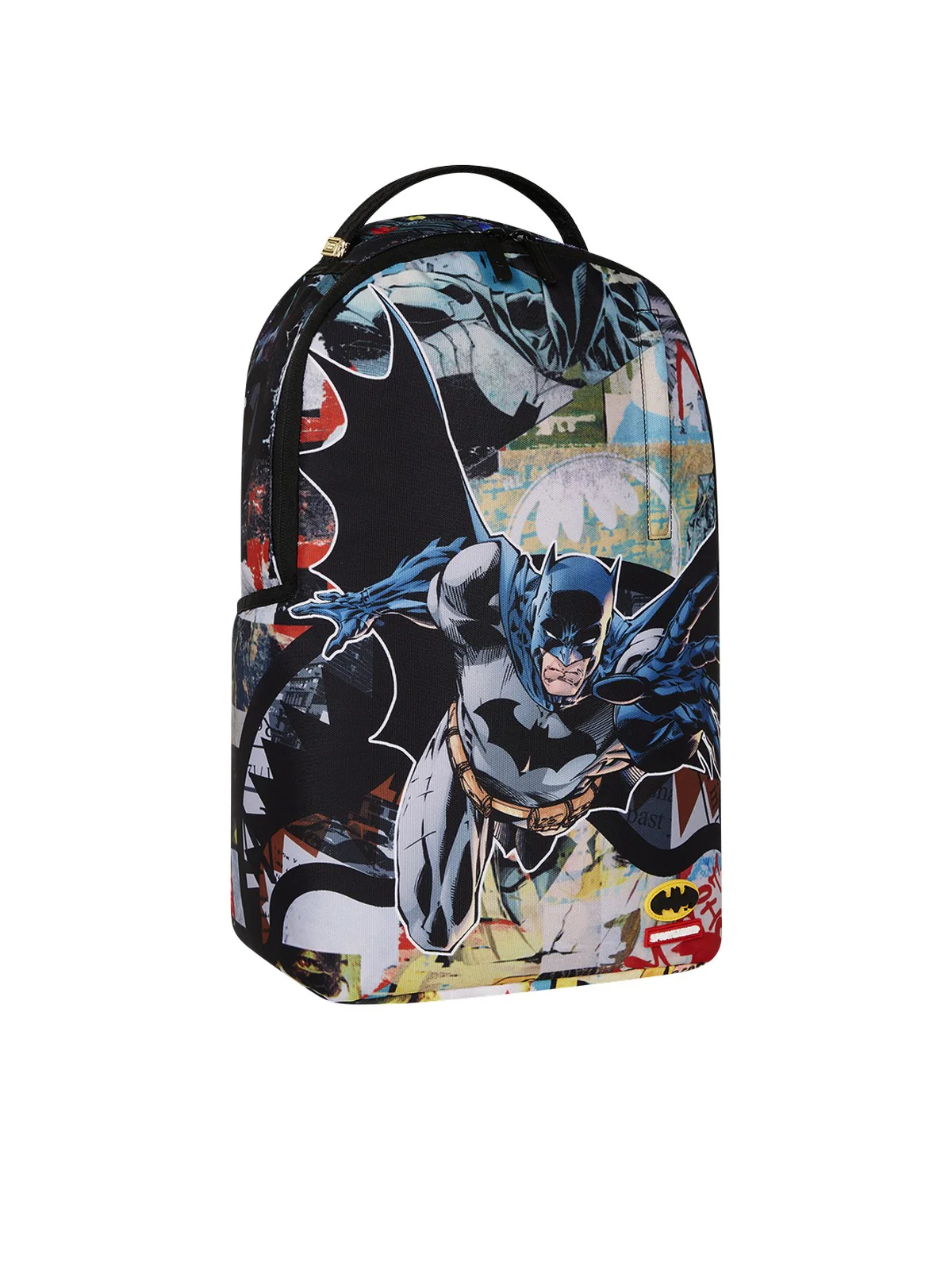 SPRAYGROUND Zaino Uomo DC BATMAN COLLAGE SHARK DLXR BACKPACK 910B7340NSZ Nero - Image 2