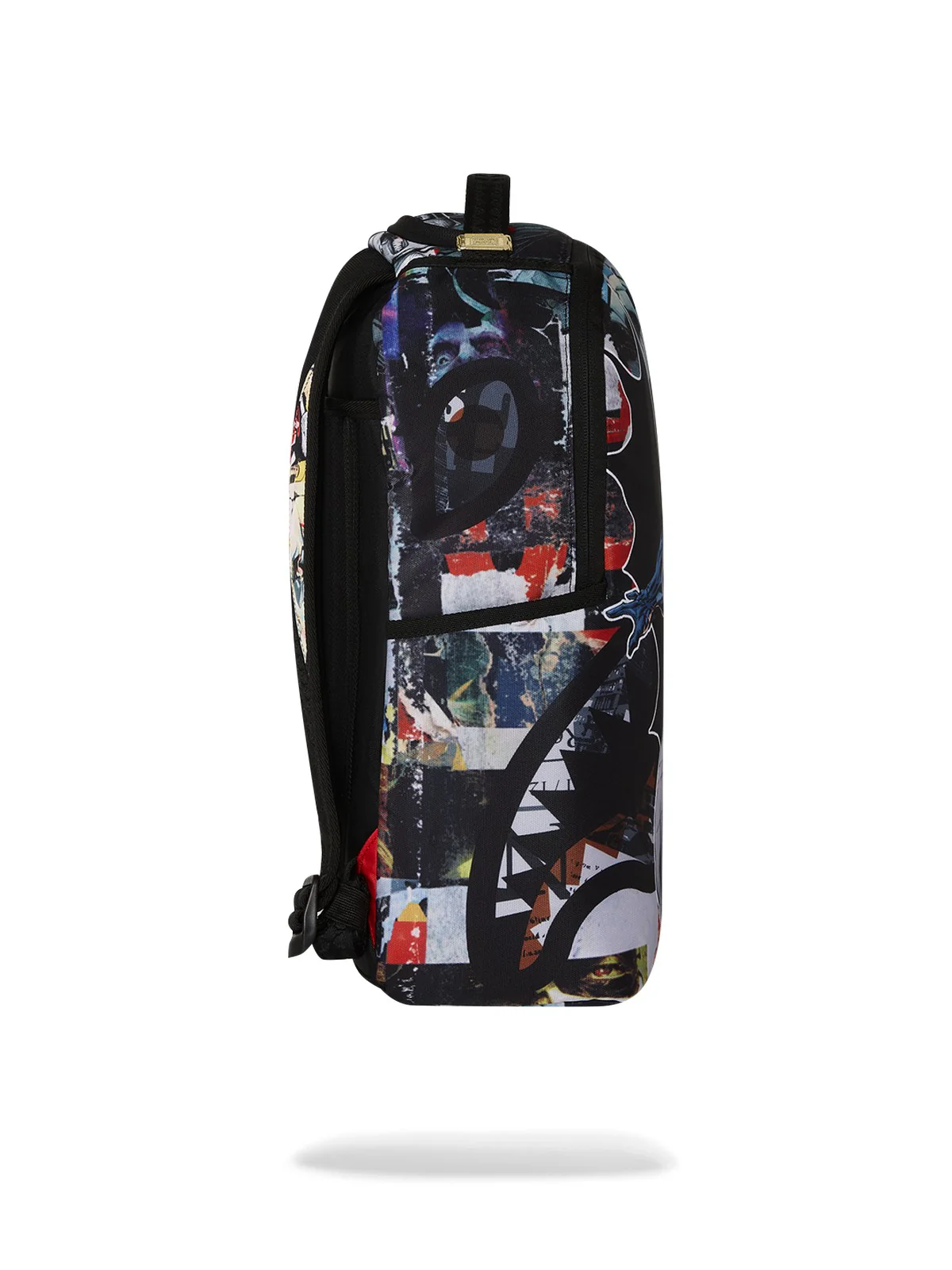 SPRAYGROUND Zaino Uomo DC BATMAN COLLAGE SHARK DLXR BACKPACK 910B7340NSZ Nero - Image 3