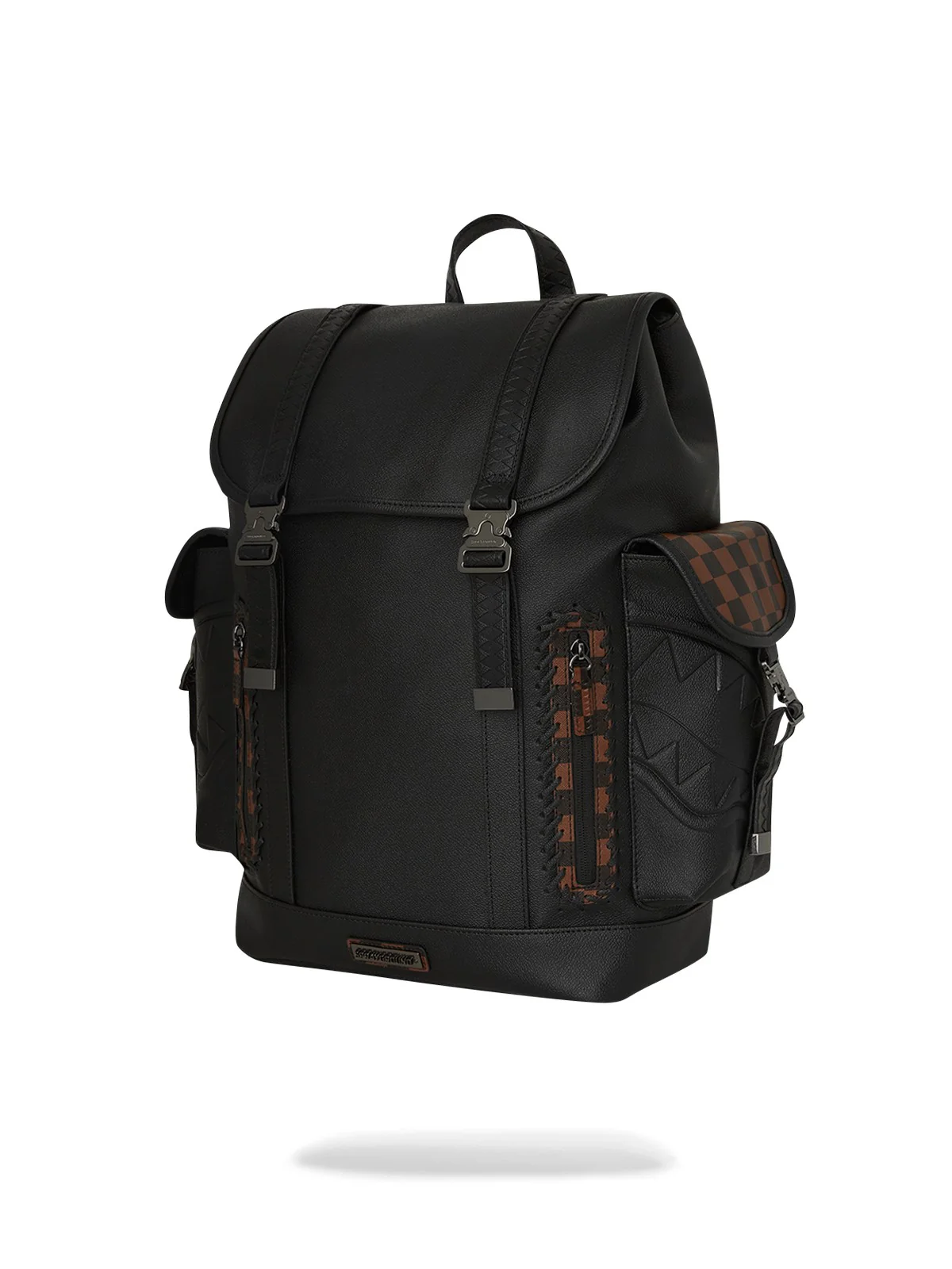 SPRAYGROUND Zaino Uomo DOSE OF CHECK DEUX MONTE CARLO 910B8014NSZ Nero - Image 5