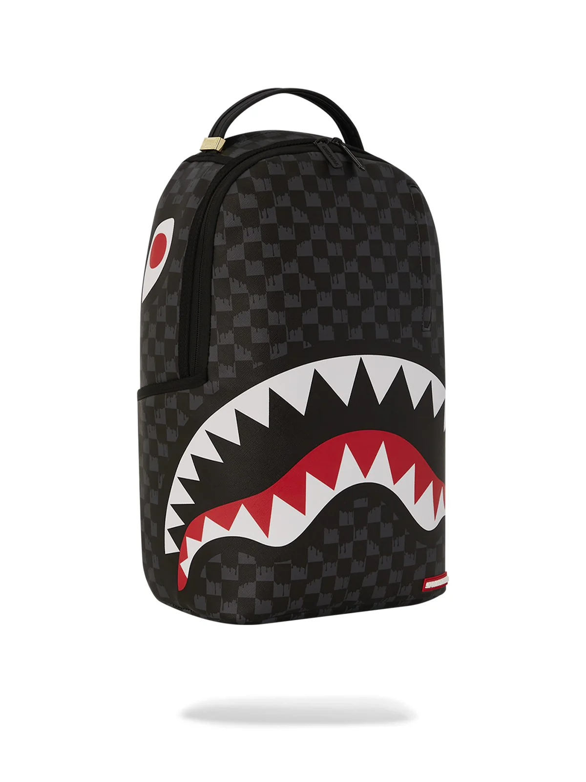 SPRAYGROUND Zaino Uomo DRIP CHECK SHARK 910B6020NSZ Nero - Image 7