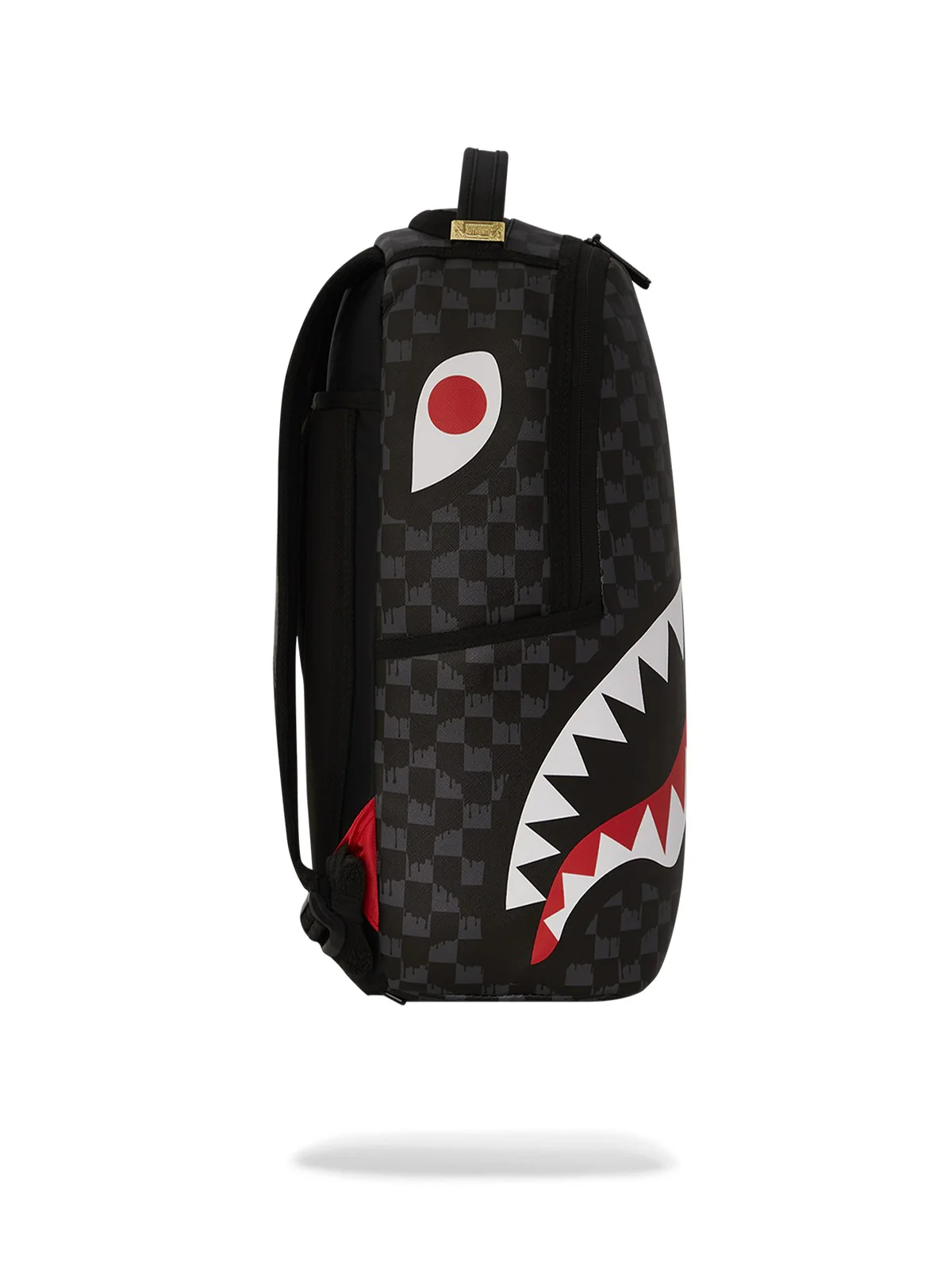 SPRAYGROUND Zaino Uomo DRIP CHECK SHARK 910B6020NSZ Nero - Image 8