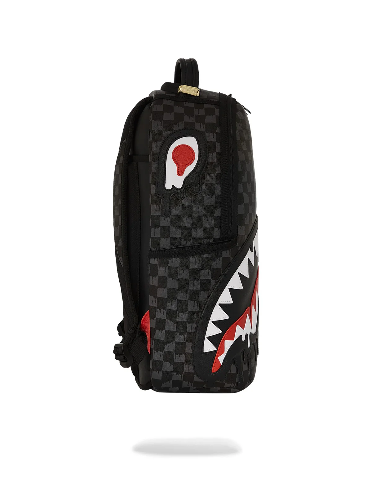 SPRAYGROUND Zaino Uomo DRIPPING SHARKS IN PARIS DLXV BACKPACK 910B5833NSZ Nero - Image 3