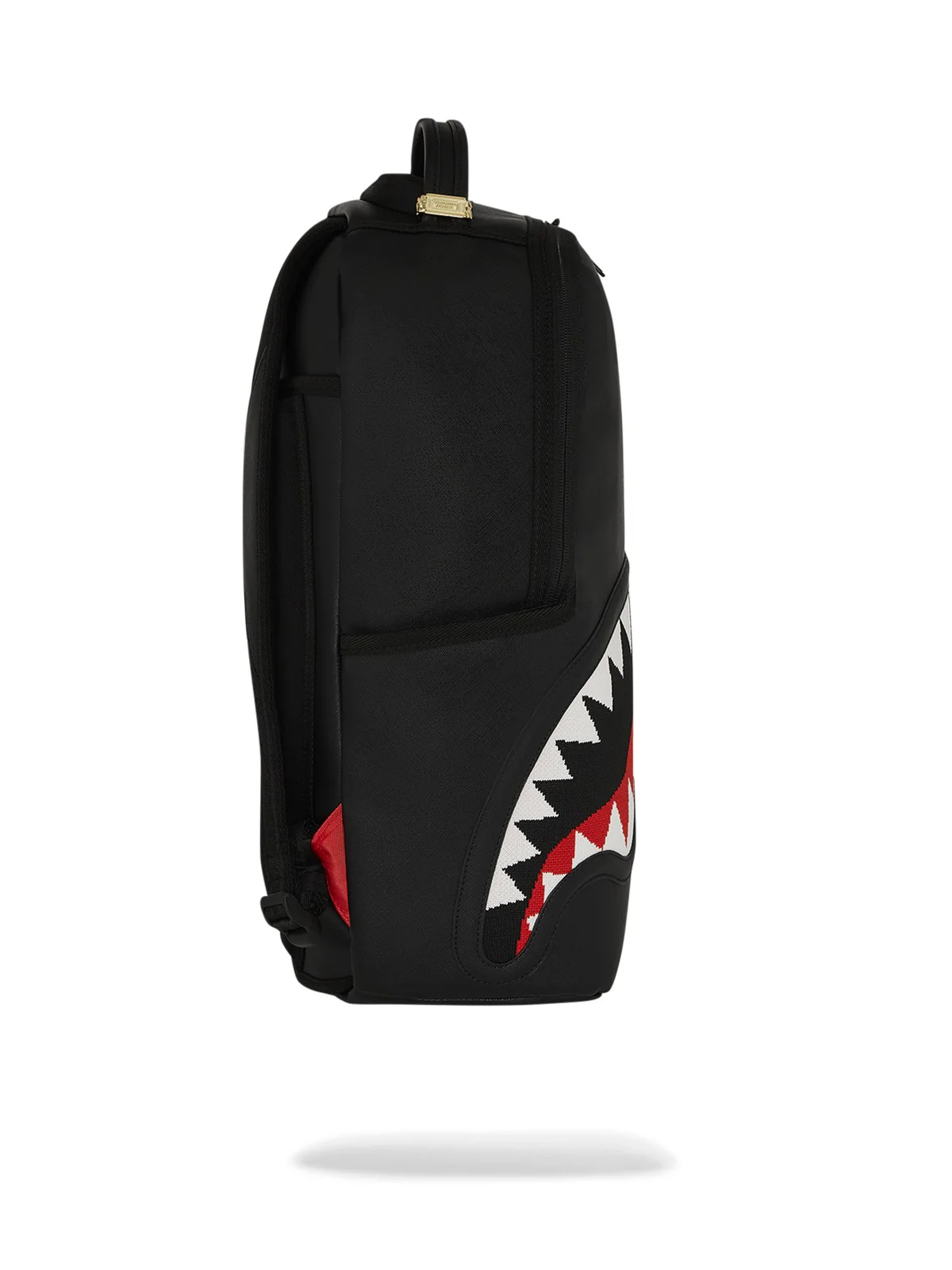 SPRAYGROUND Zaino Uomo FLY KNIT MOUTH DLX- SATIN BACKPACK 910B7754NSZ Nero - Image 3