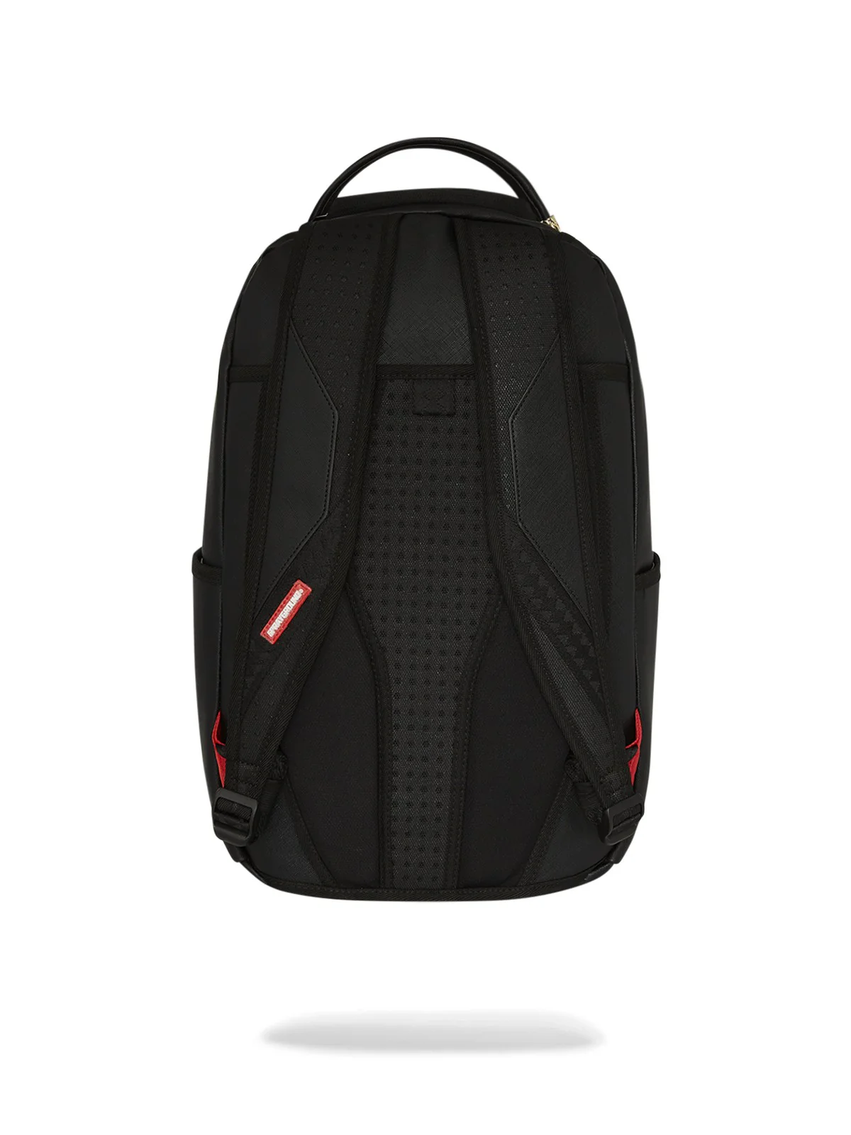 SPRAYGROUND Zaino Uomo FLY KNIT MOUTH DLX- SATIN BACKPACK 910B7754NSZ Nero - Image 4
