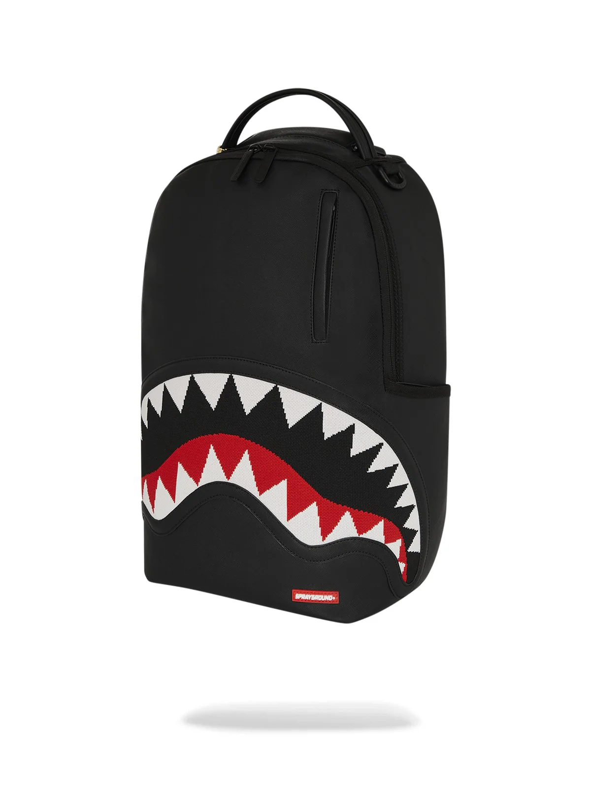 SPRAYGROUND Zaino Uomo FLY KNIT MOUTH DLX- SATIN BACKPACK 910B7754NSZ Nero - Image 5