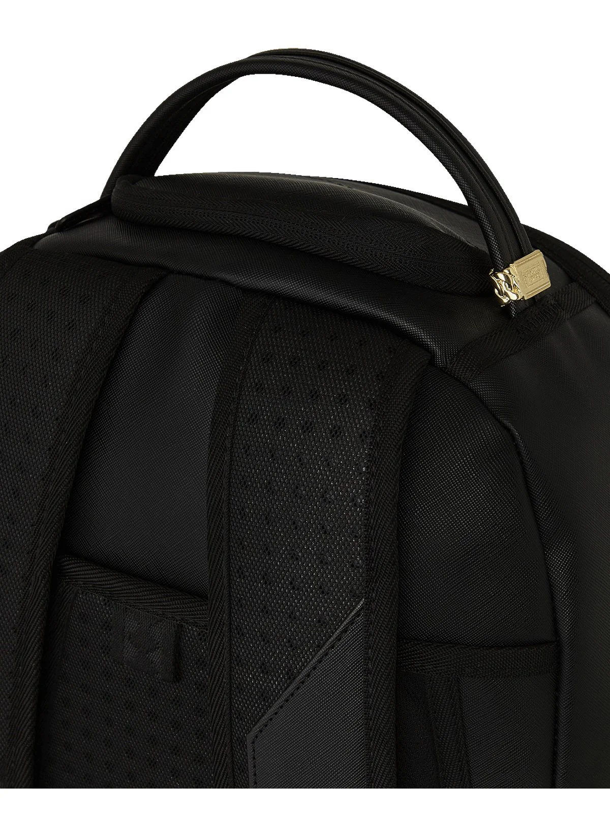 SPRAYGROUND Zaino Uomo FLY KNIT MOUTH DLX- SATIN BACKPACK 910B7754NSZ Nero - Image 7