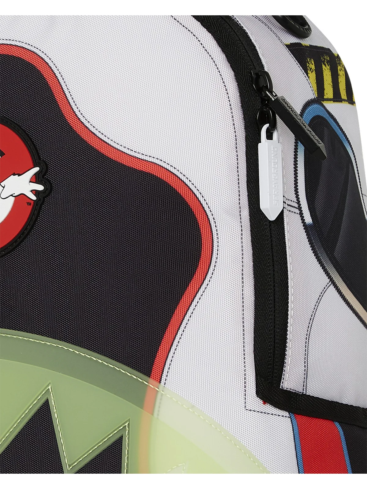 SPRAYGROUND Zaino Uomo GHOSTBUSTERS ECTO-1 SPECIAL OPS DLXR BACKPACK 910B6376NSZ BIANCO - Image 8