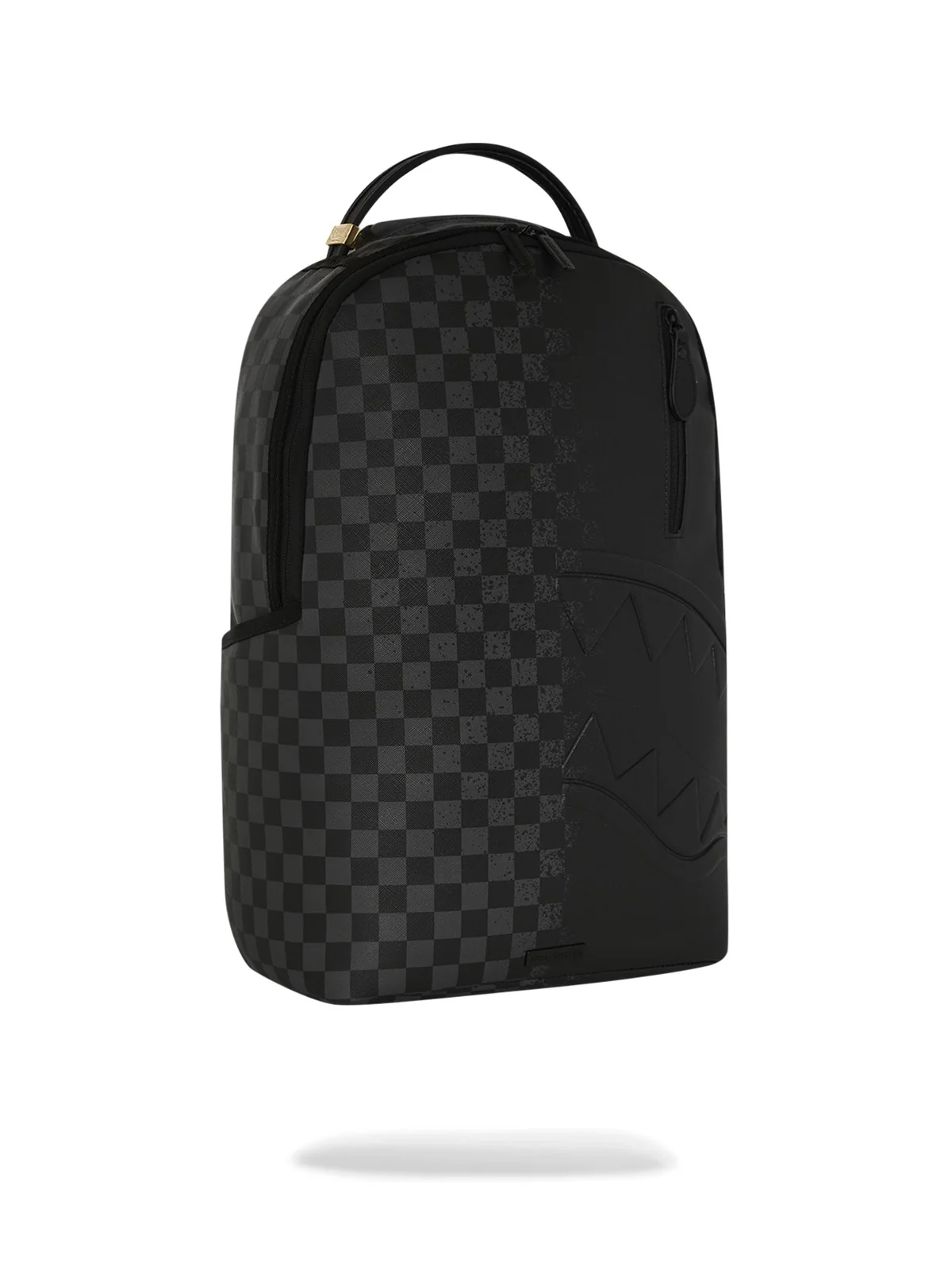 SPRAYGROUND Zaino Uomo HALF SPRITZ BLACK/GREY CHECK BACKPACK 910B6776NSZ Nero - Image 2