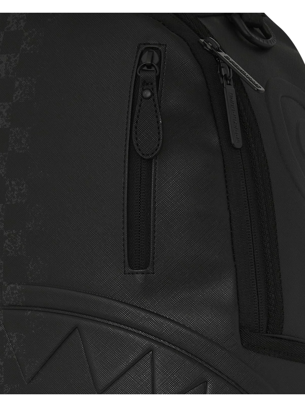 SPRAYGROUND Zaino Uomo HALF SPRITZ BLACK/GREY CHECK BACKPACK 910B6776NSZ Nero - Image 6