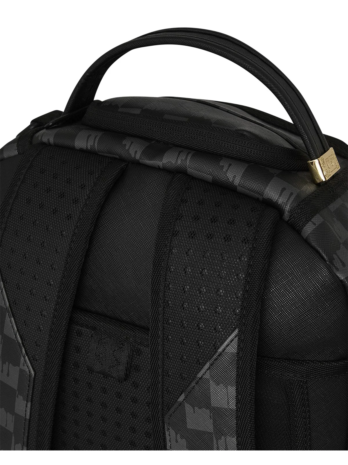 SPRAYGROUND Zaino Uomo HANGOVER DRIP CHECK BACKPACK 910B6777NSZ Nero - Image 7