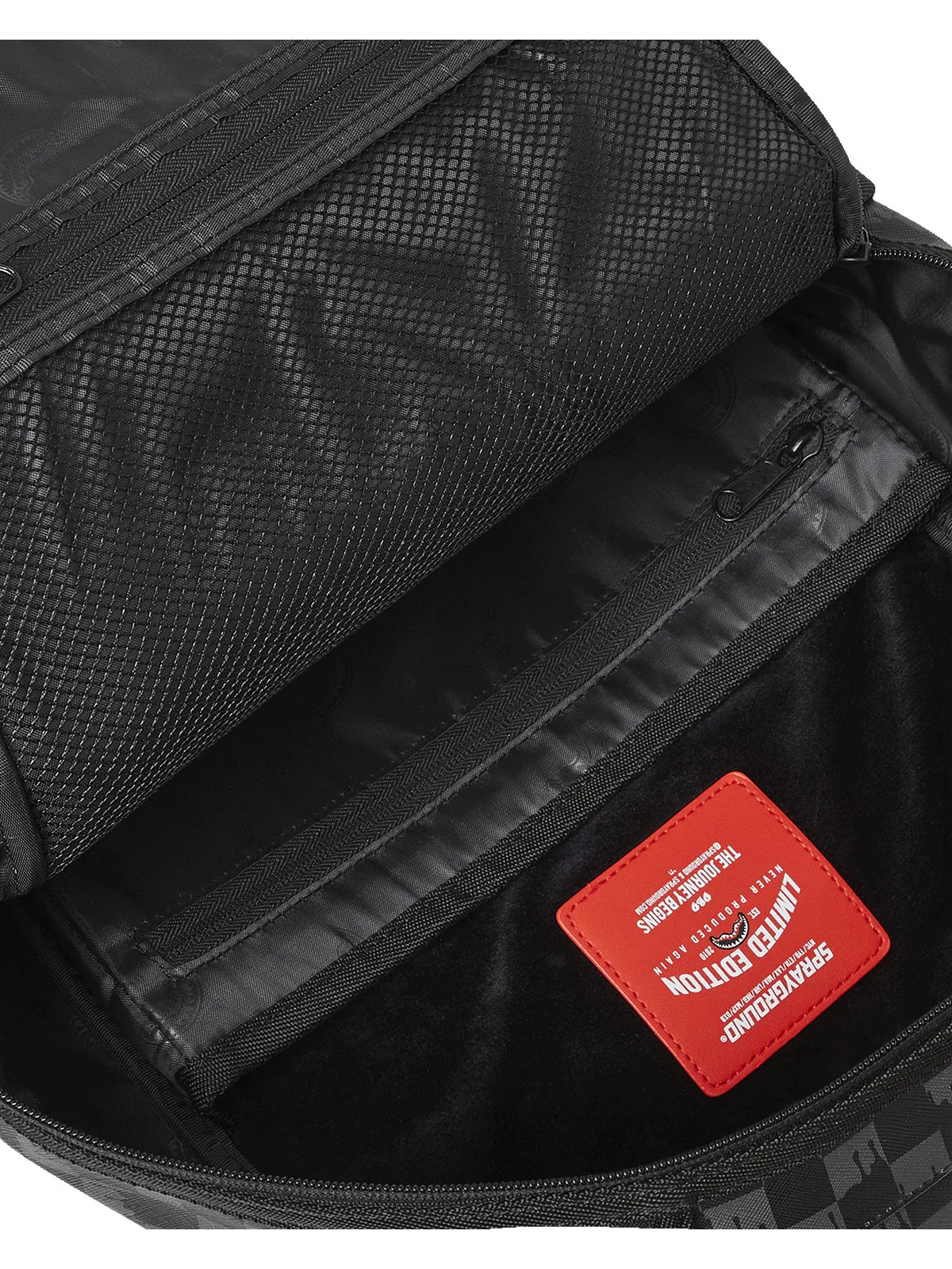 SPRAYGROUND Zaino Uomo HANGOVER DRIP CHECK BACKPACK 910B6777NSZ Nero - Image 8