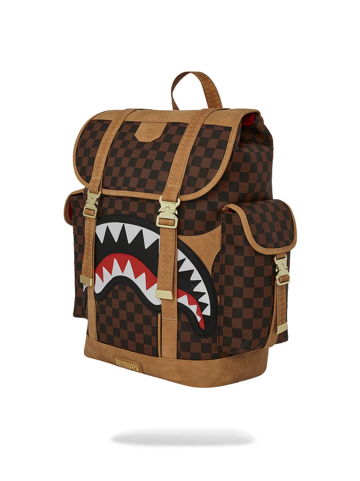 SPRAYGROUND Zaino Uomo HENNYVILLE MONTE CARLO 910B7990NSZ MARRONE - Image 5