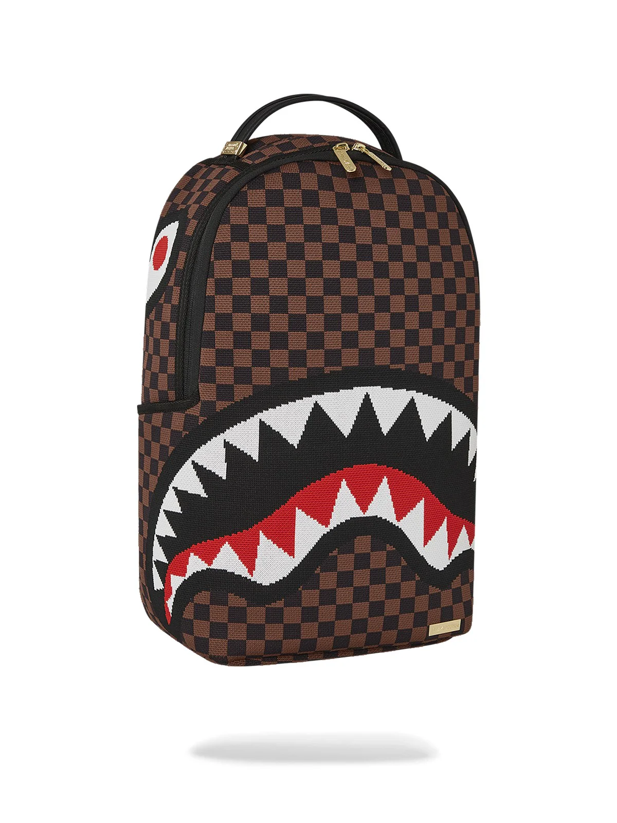 SPRAYGROUND Zaino Uomo KNIT SHARKS IN PARIS 2.0 BACKPACK 910B6778NSZ Marrone - Image 2