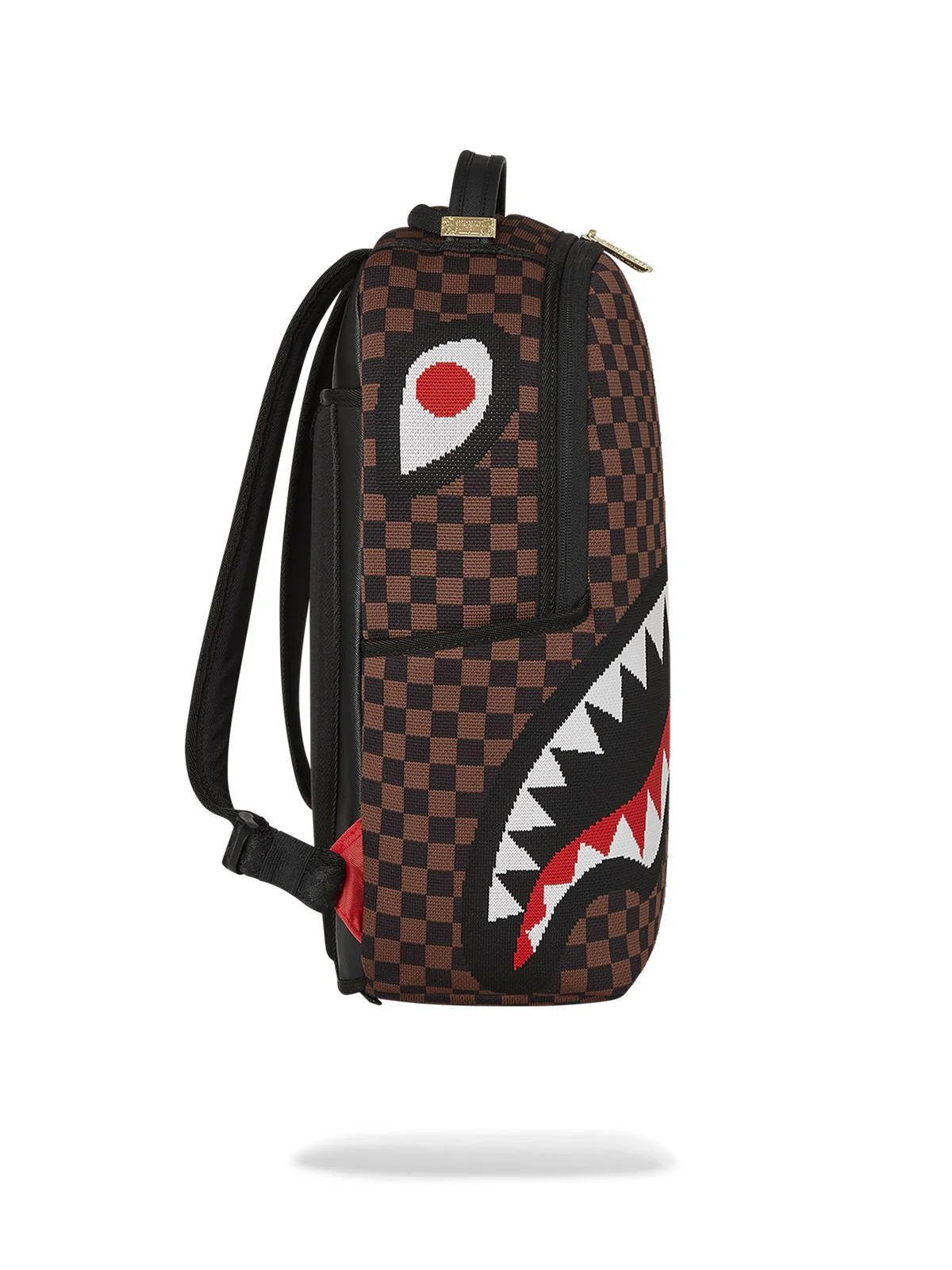 SPRAYGROUND Zaino Uomo KNIT SHARKS IN PARIS 2.0 BACKPACK 910B6778NSZ Marrone - Image 3