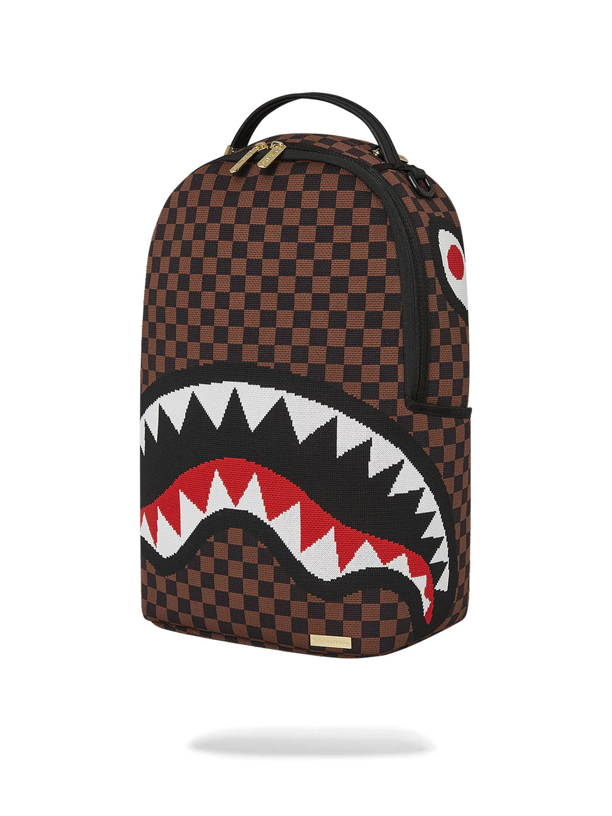 SPRAYGROUND Zaino Uomo KNIT SHARKS IN PARIS 2.0 BACKPACK 910B6778NSZ Marrone - Image 5