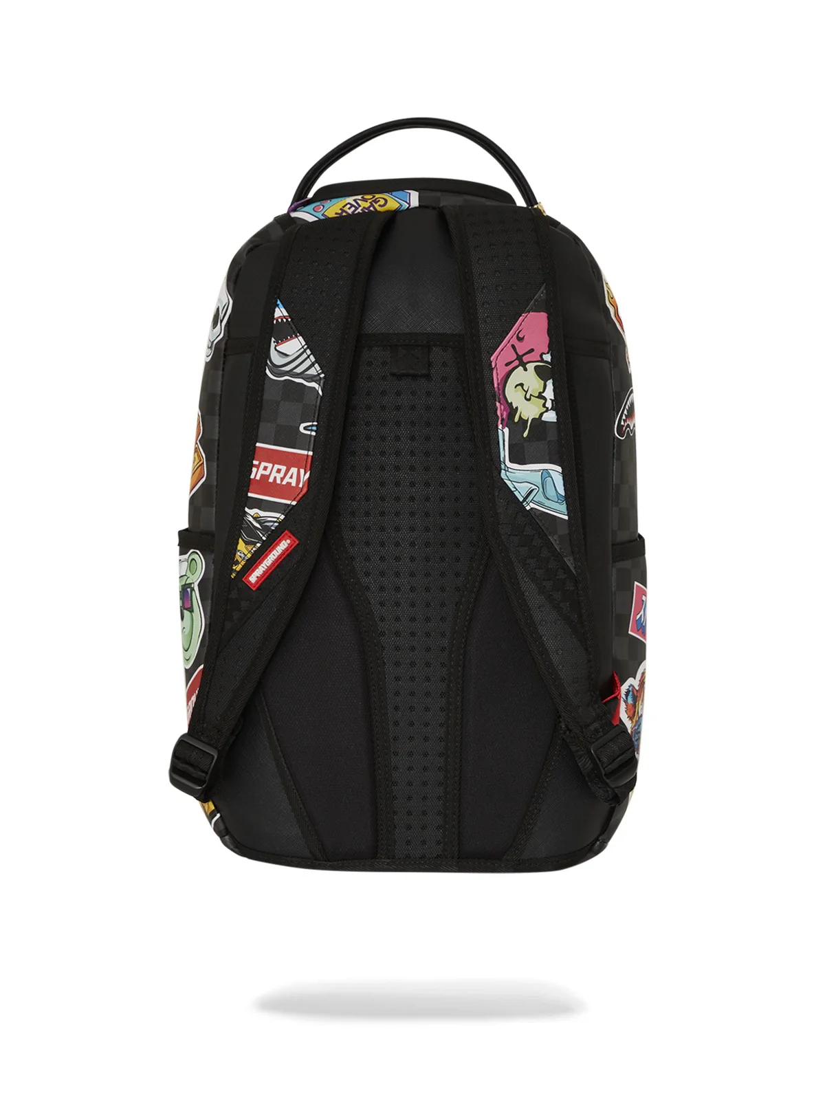 SPRAYGROUND Zaino Uomo LIPS SMACK DOWN DLXSV BACKPACK 910B7581NSZ Nero - Image 4