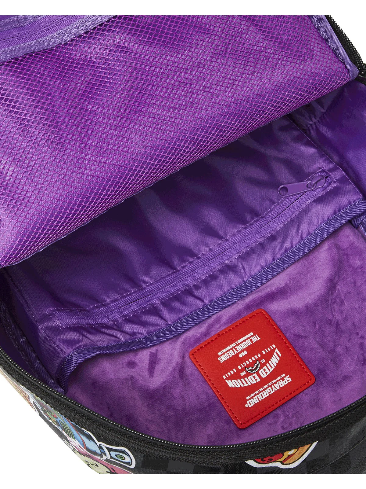SPRAYGROUND Zaino Uomo LIPS SMACK DOWN DLXSV BACKPACK 910B7581NSZ Nero - Image 8