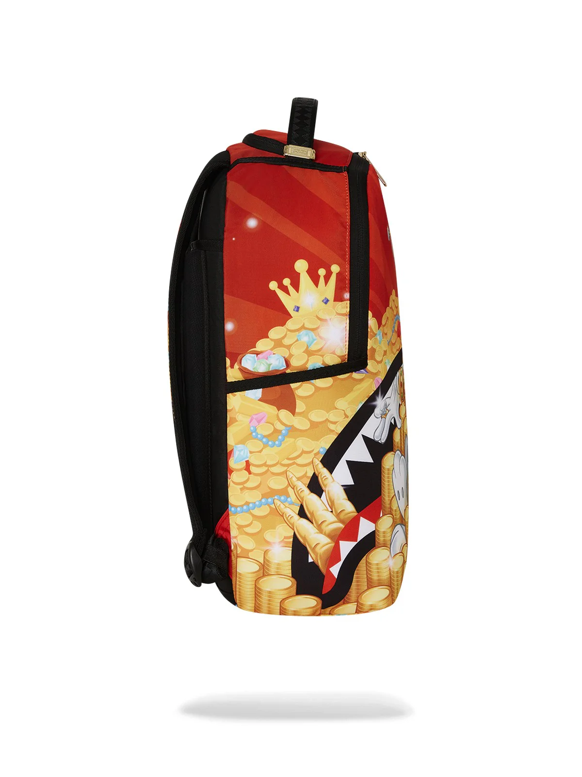 SPRAYGROUND Zaino Uomo LOONEY TUNES RICH KING BUGS DLXR BACKPACK 910B7322NSZ GIALLO - Image 3