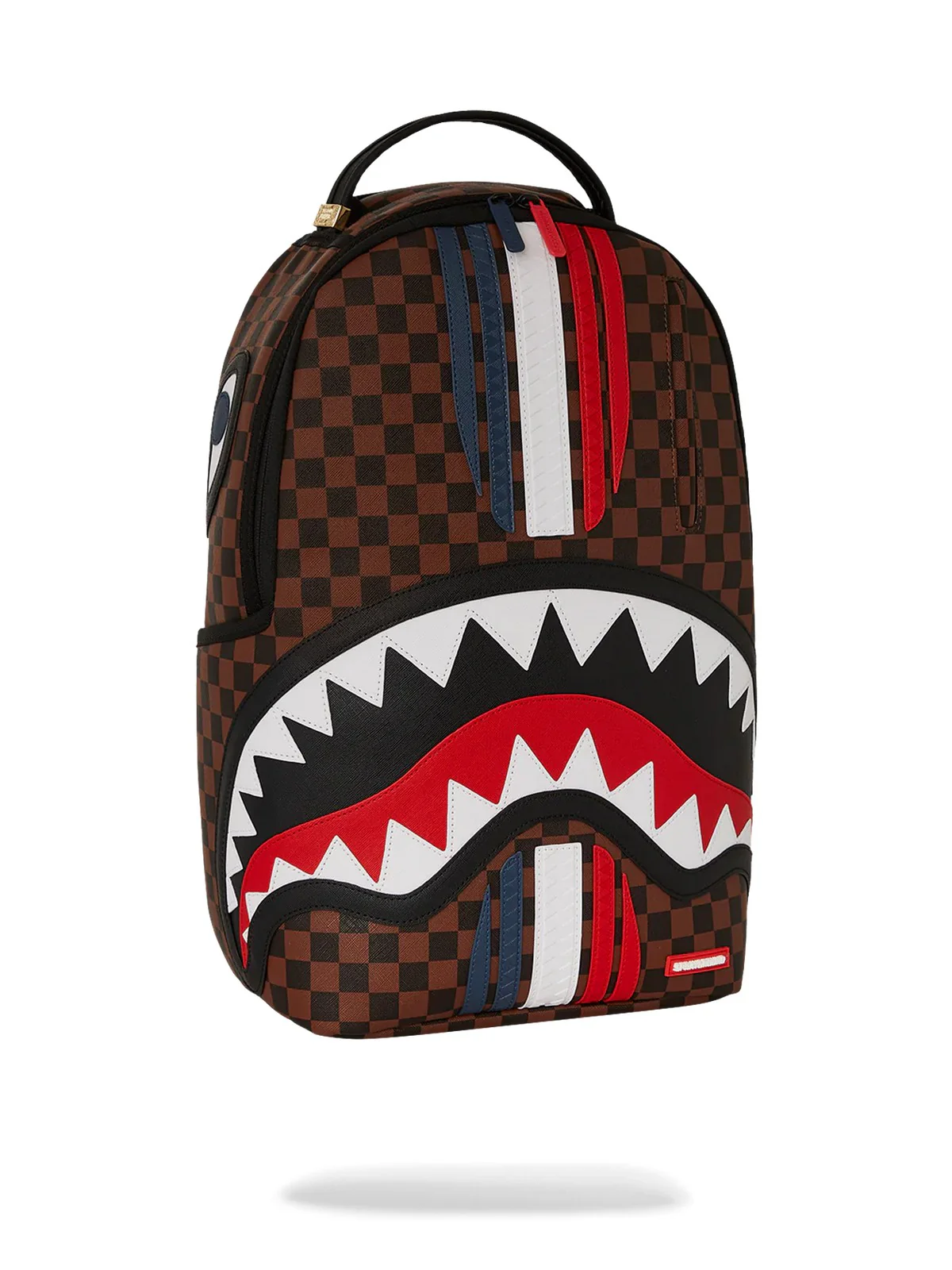 SPRAYGROUND Zaino Uomo MACHINE FRANCAISE BACKPACK 910B7078NSZ Marrone - Image 2