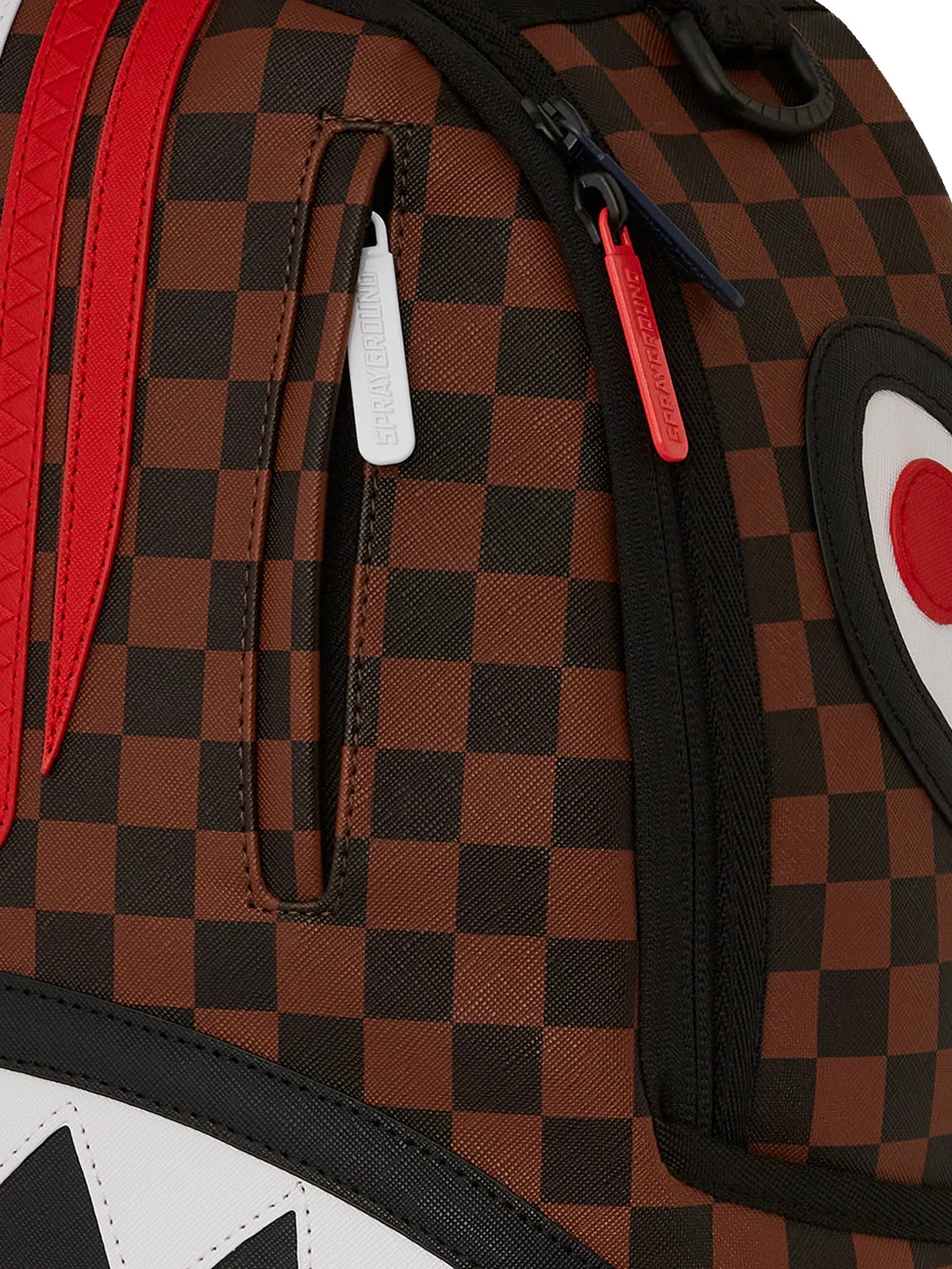 SPRAYGROUND Zaino Uomo MACHINE FRANCAISE BACKPACK 910B7078NSZ Marrone - Image 5