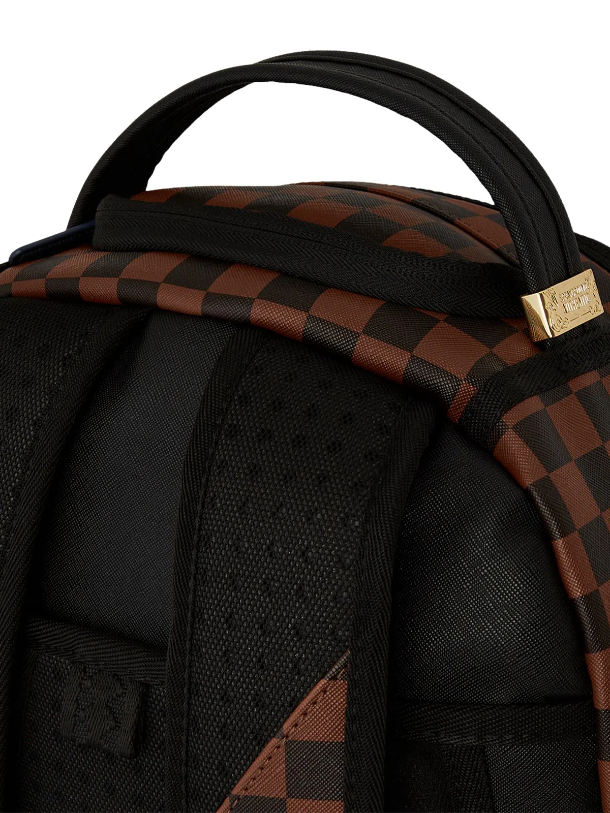 SPRAYGROUND Zaino Uomo MACHINE FRANCAISE BACKPACK 910B7078NSZ Marrone - Image 6
