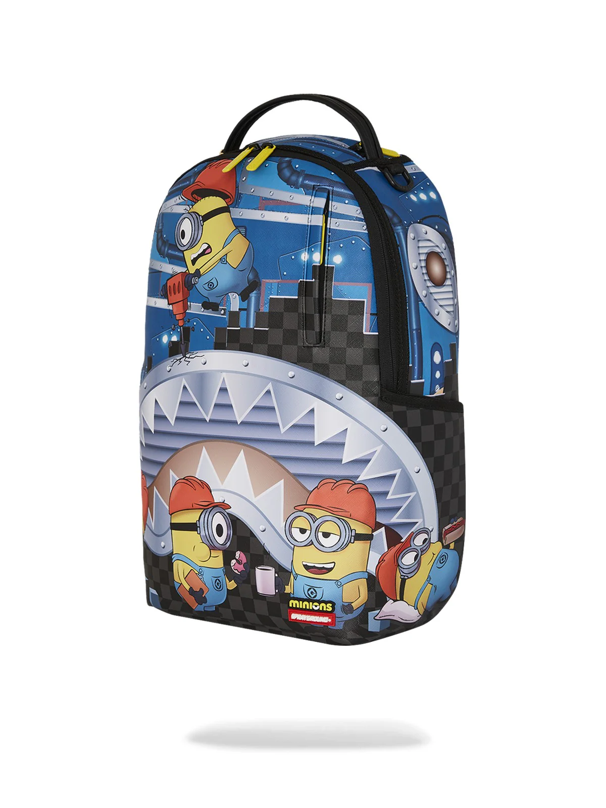 SPRAYGROUND Zaino Uomo MINION AND SPRAYGROUND SIGN BACKPACK 910B7791NSZ BLU - Image 5