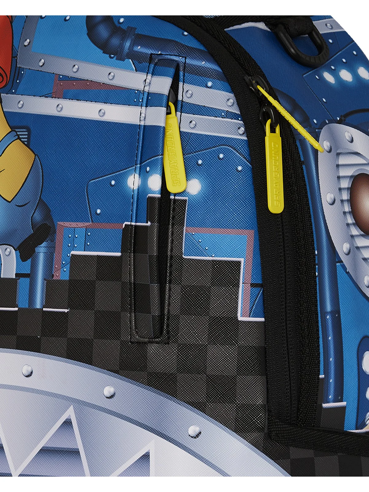 SPRAYGROUND Zaino Uomo MINION AND SPRAYGROUND SIGN BACKPACK 910B7791NSZ BLU - Image 6