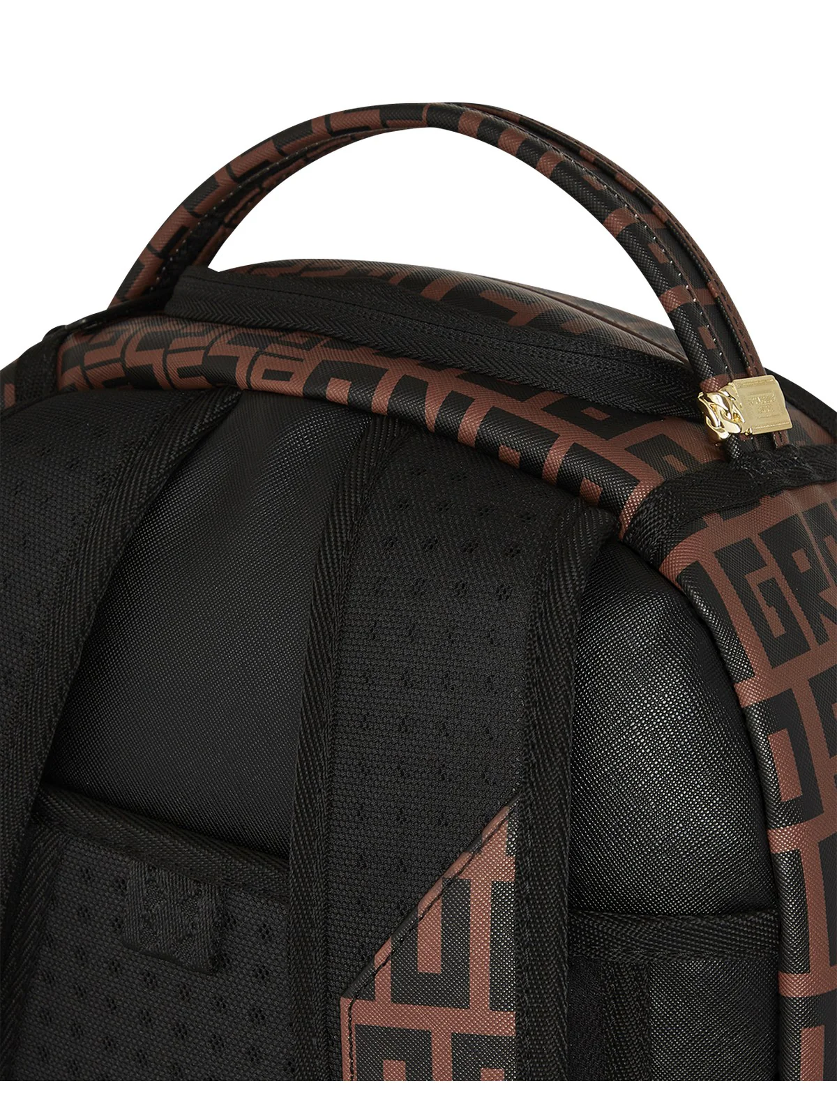 SPRAYGROUND Zaino Uomo MONEY SPLIT DLX BACKPACK 910B7222NSZ MARRONE - Image 7