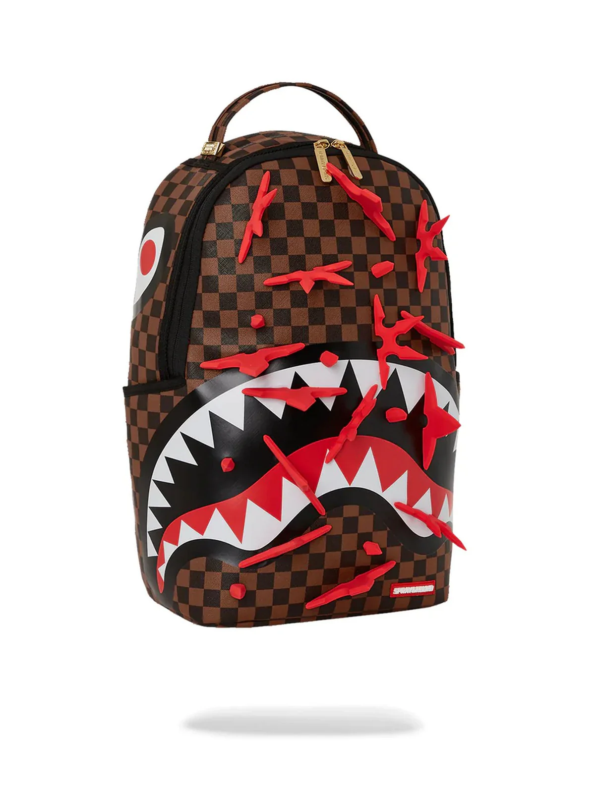 SPRAYGROUND Zaino Uomo Ninja star 910B3774NSZ Marrone - Image 2