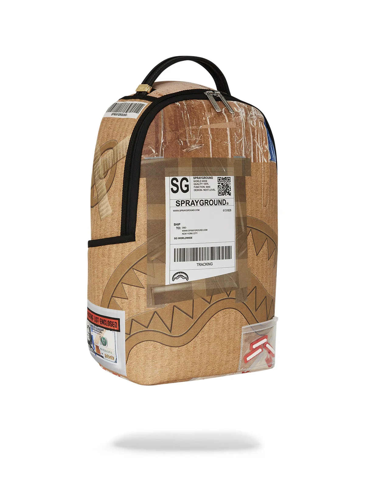 SPRAYGROUND Zaino Uomo PACKED AWAY DLXSV BACKPACK 910B6826NSZ BEIGE - Image 2