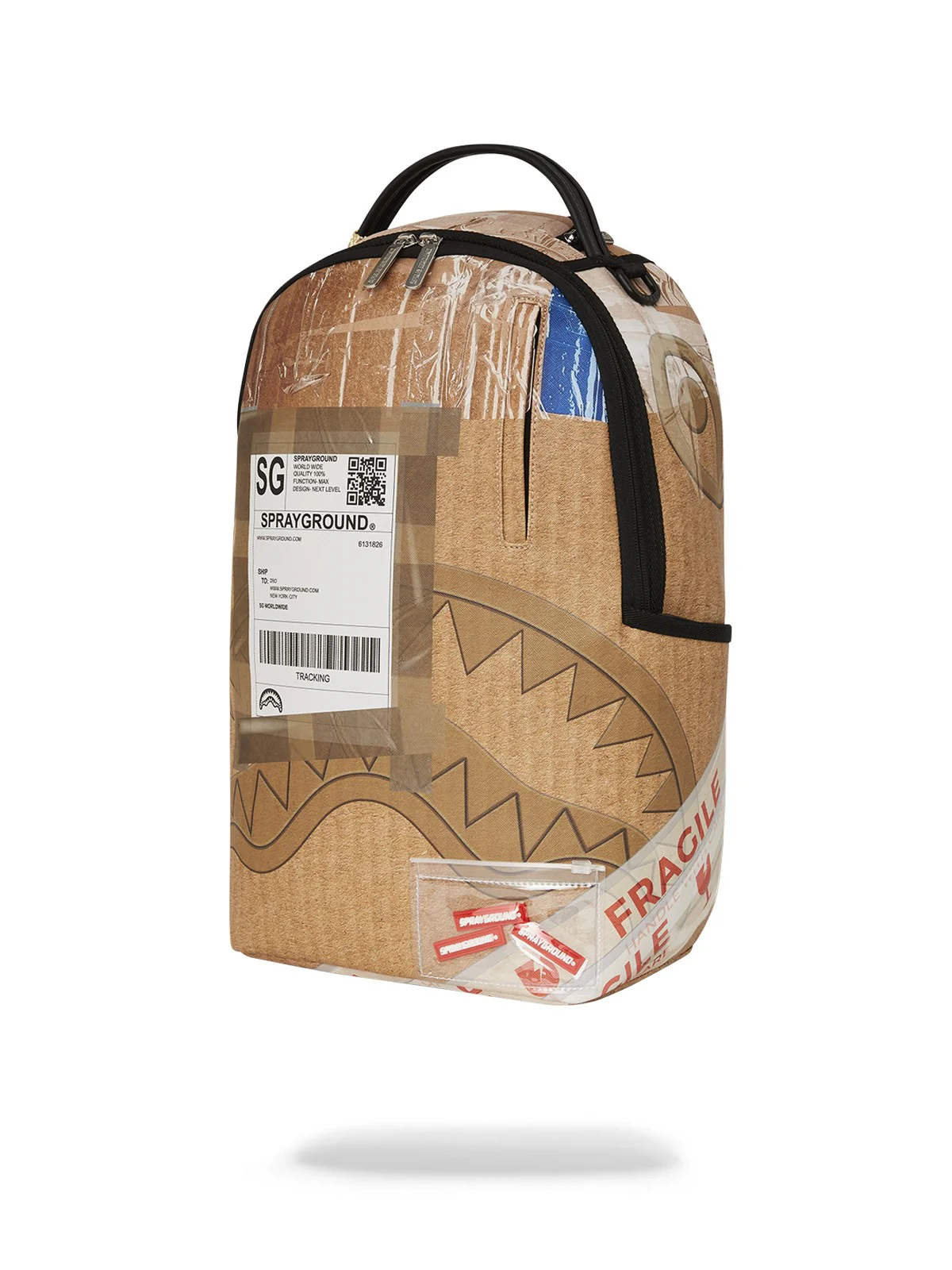 SPRAYGROUND Zaino Uomo PACKED AWAY DLXSV BACKPACK 910B6826NSZ BEIGE - Image 5